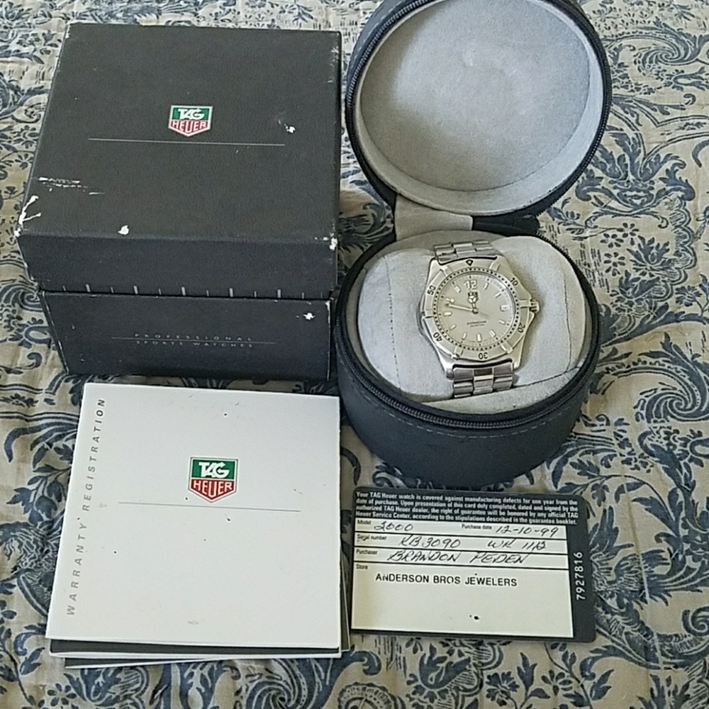 Men's Tag Heuer watch
